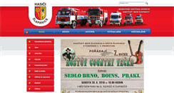 Desktop Screenshot of hasici-slapanice.cz